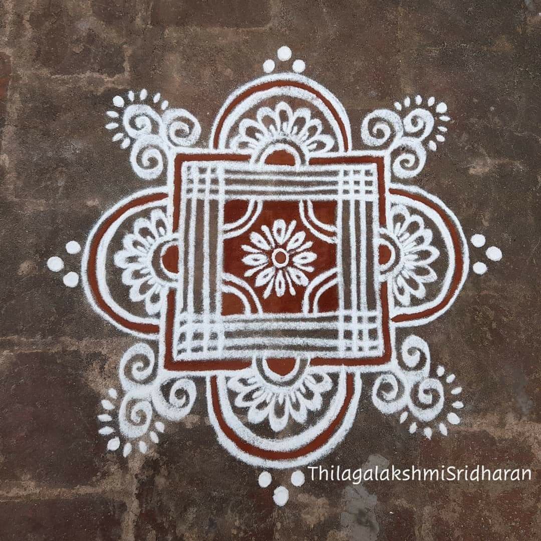 Kolam border design rangoli கலம பரடர ரஙகல Theriyuma Tamil news